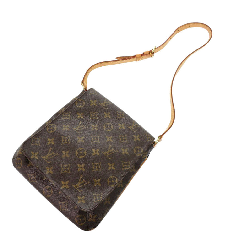 LOUIS VUITTON Shoulder Bag M51258 Monogram canvas Brown Monogram M tte Salsa short strap