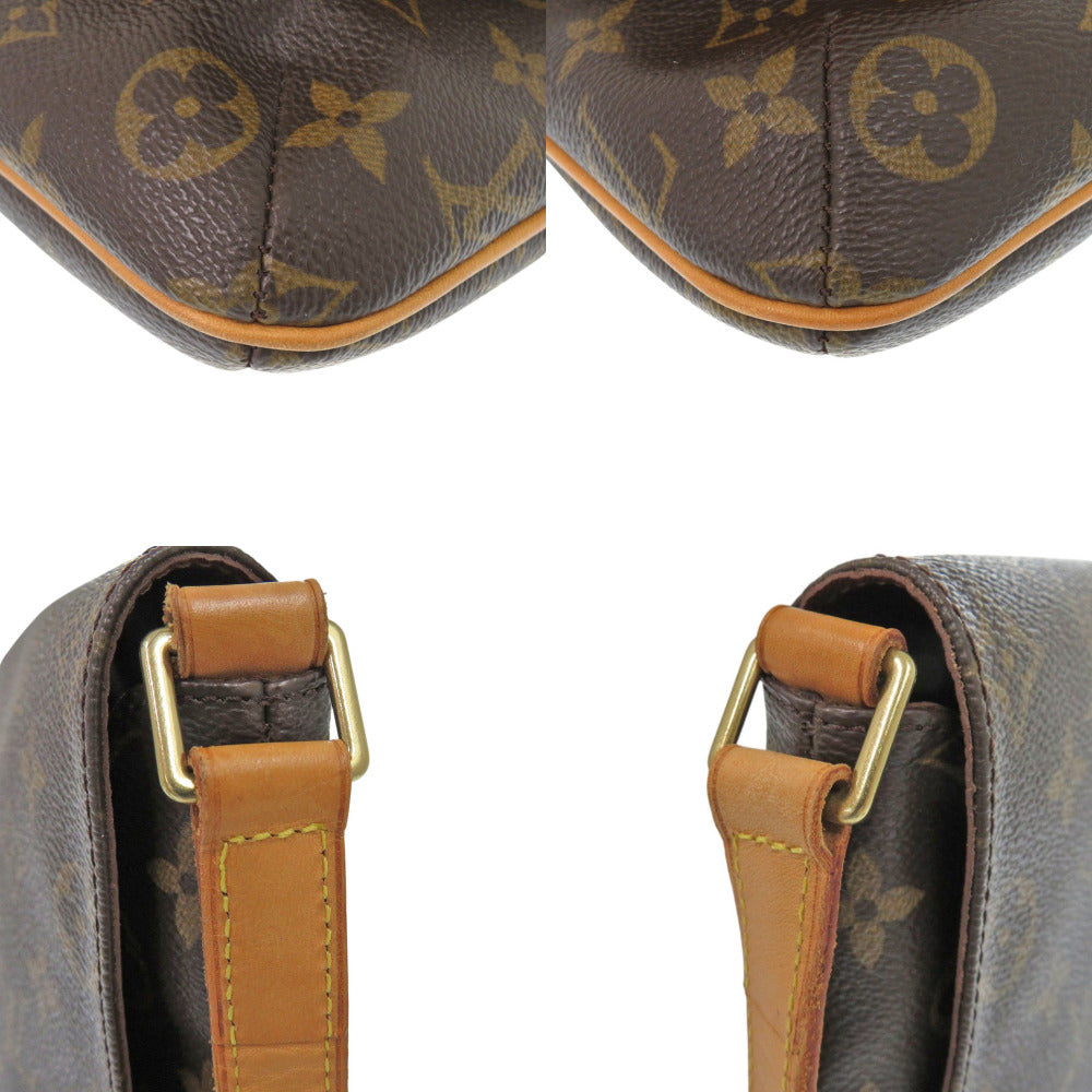 LOUIS VUITTON Shoulder Bag M51258 Monogram canvas Brown Monogram M tte Salsa short strap