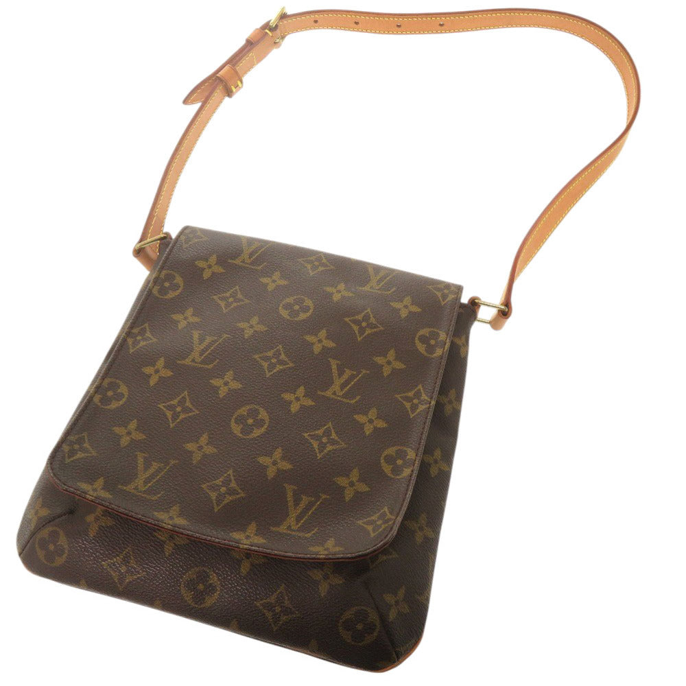 LOUIS VUITTON Shoulder Bag M51258 Monogram canvas Brown Monogram M tte Salsa short strap