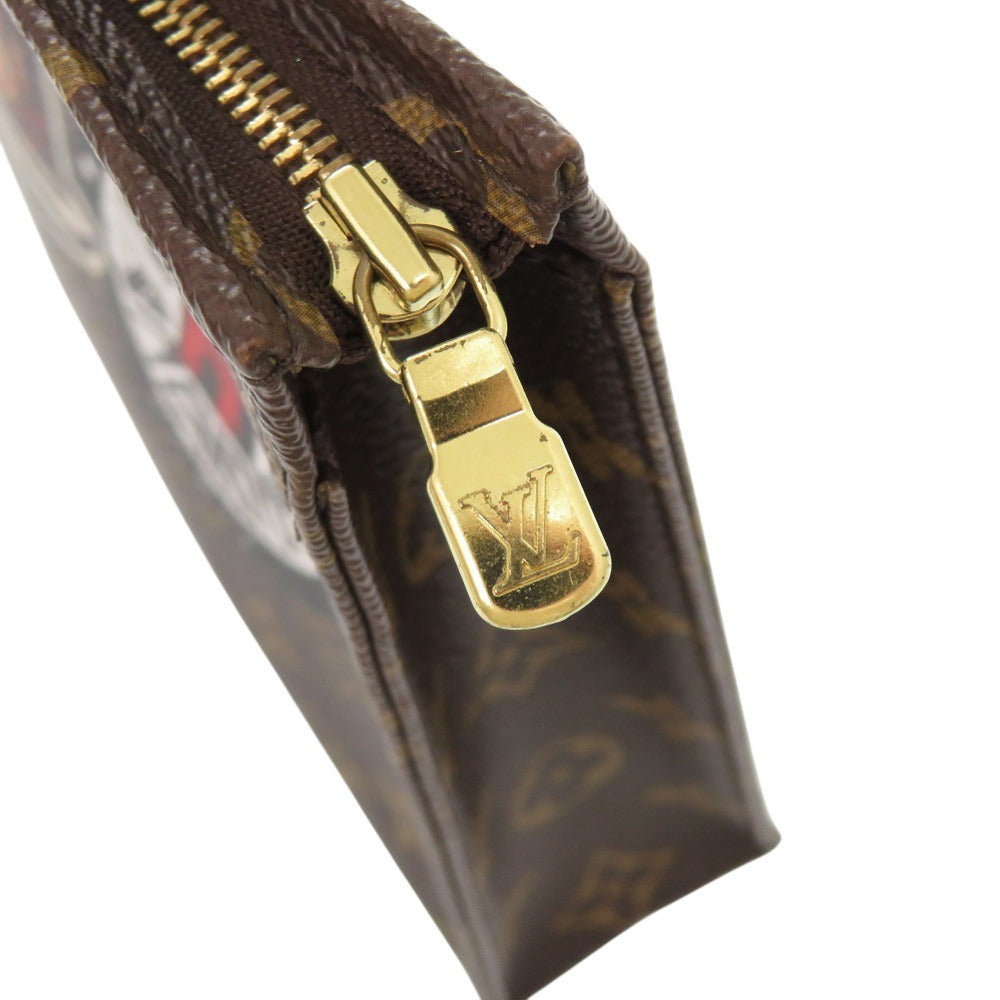 LOUIS VUITTON Clutch bag M41438 Monogram canvas Brown World Tour Monogram posh toilette unisex(Unisex)  d