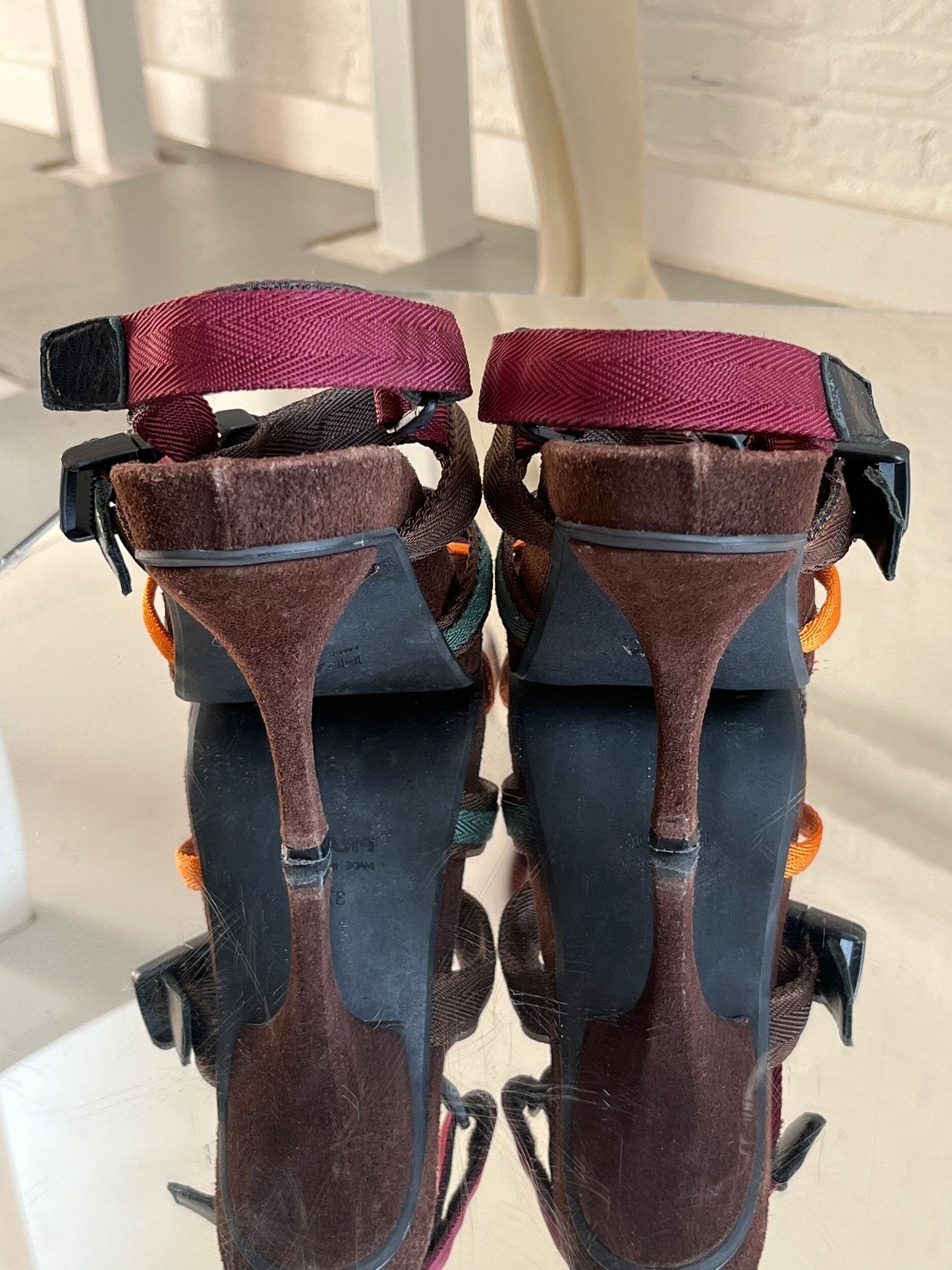Prada Buckle heels