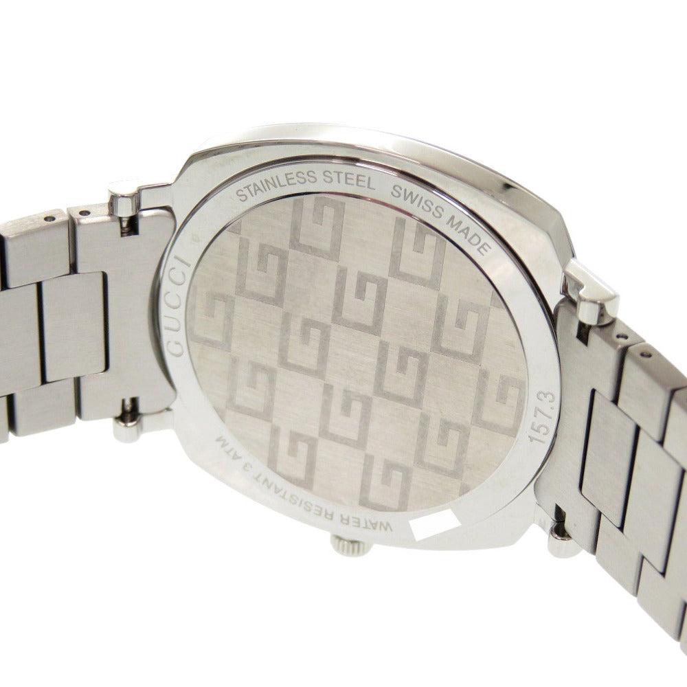 GUCCI Watches Quartz YA157410 Stainless Steel Silver GRIP white dial