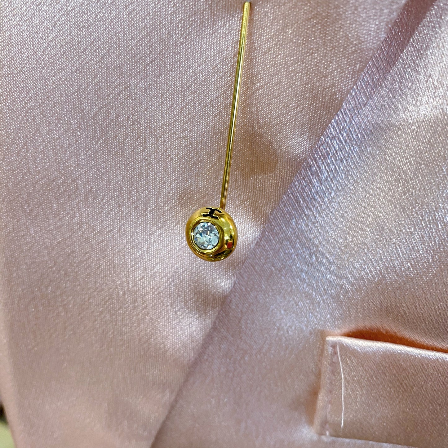 Chanel   Crystal Brooch