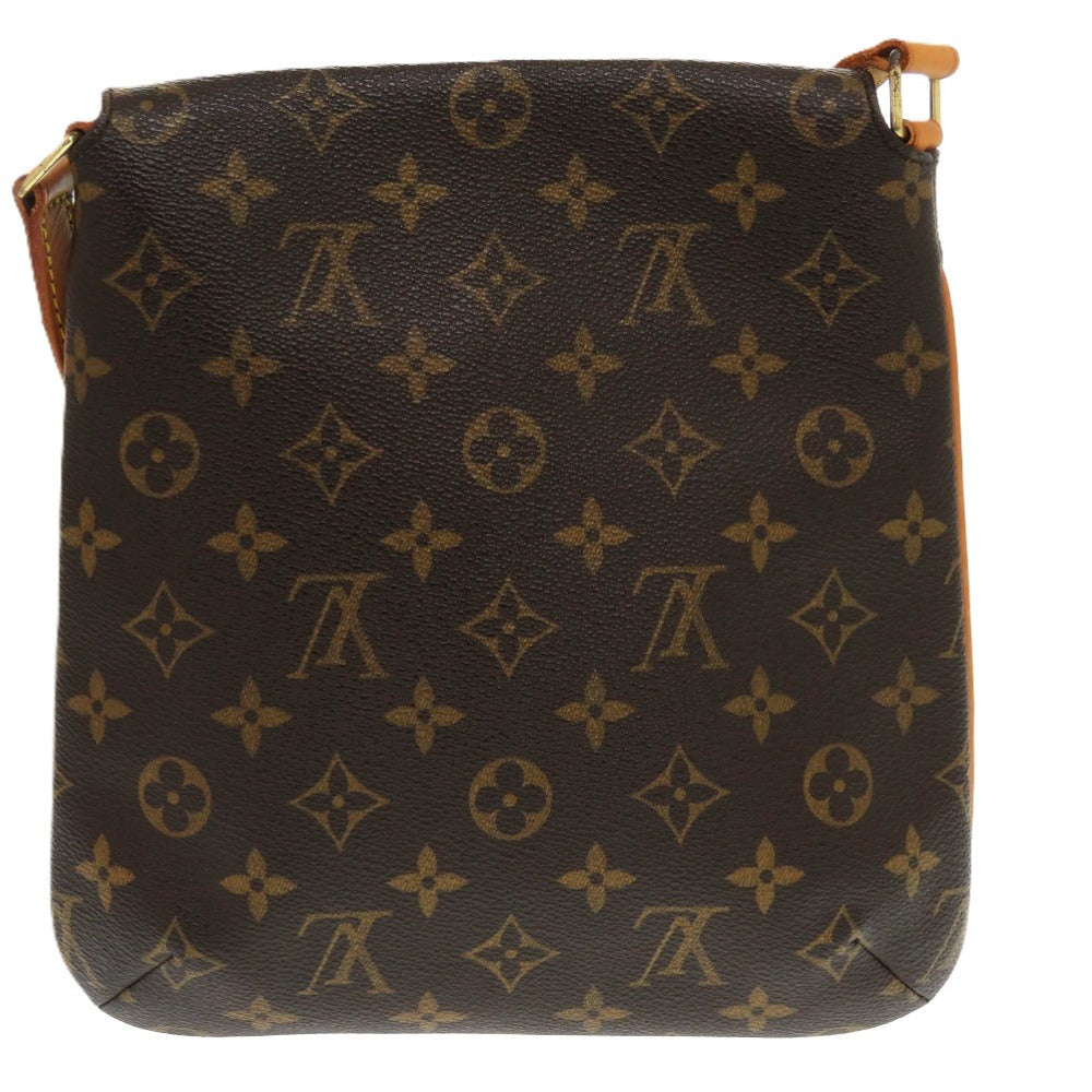 LOUIS VUITTON Shoulder Bag M51387 Monogram canvas Brown Long strap Monogram M tte Salsa Women