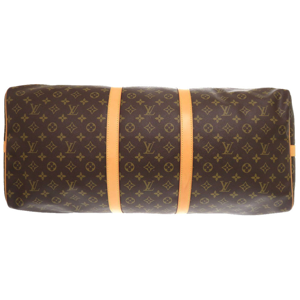 LOUIS VUITTON Boston Duffel bag M41412 Monogram canvas Brown Monogram Keepall bandouliere60