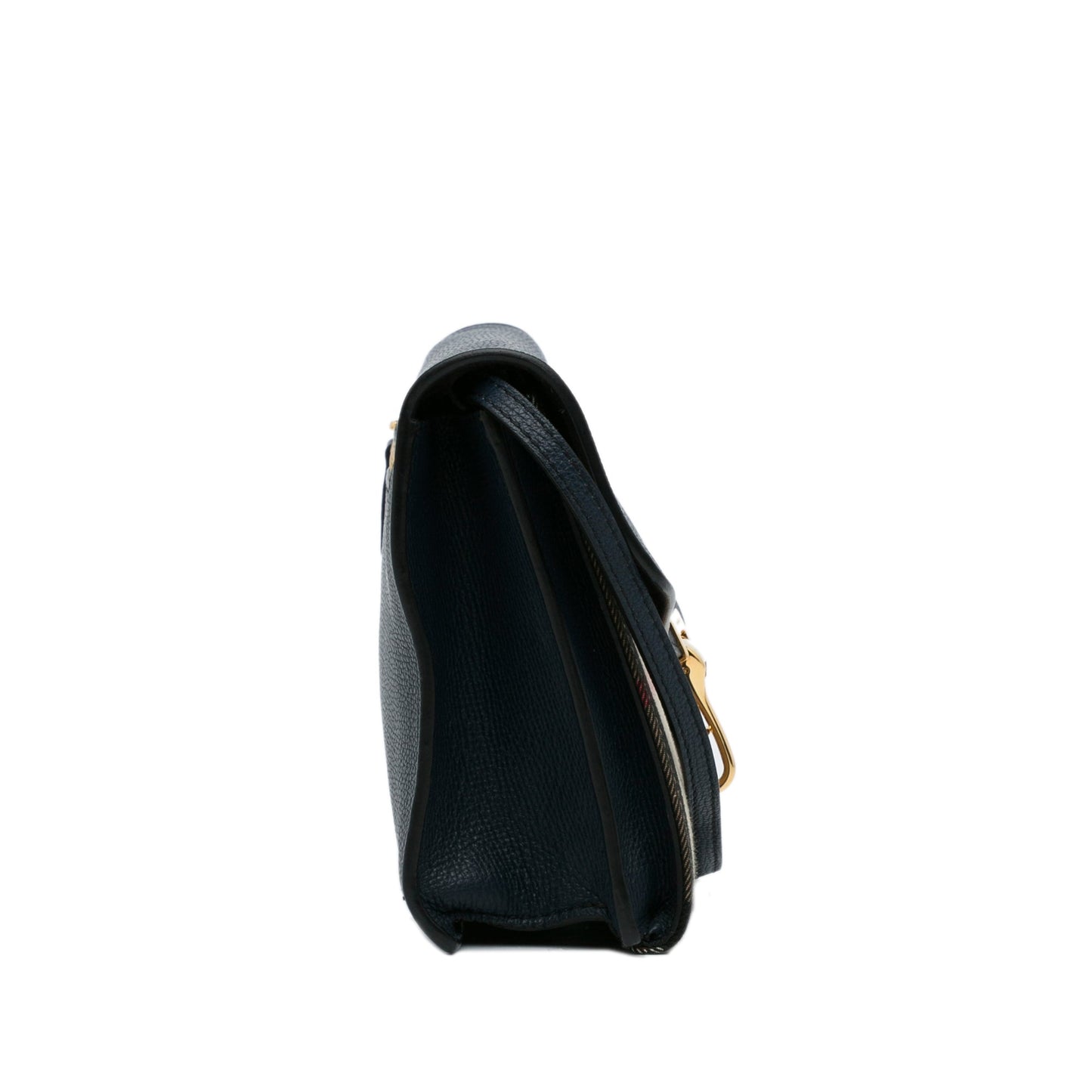 Burberry Derby Macken Crossbody Bag Ho  Check Leather