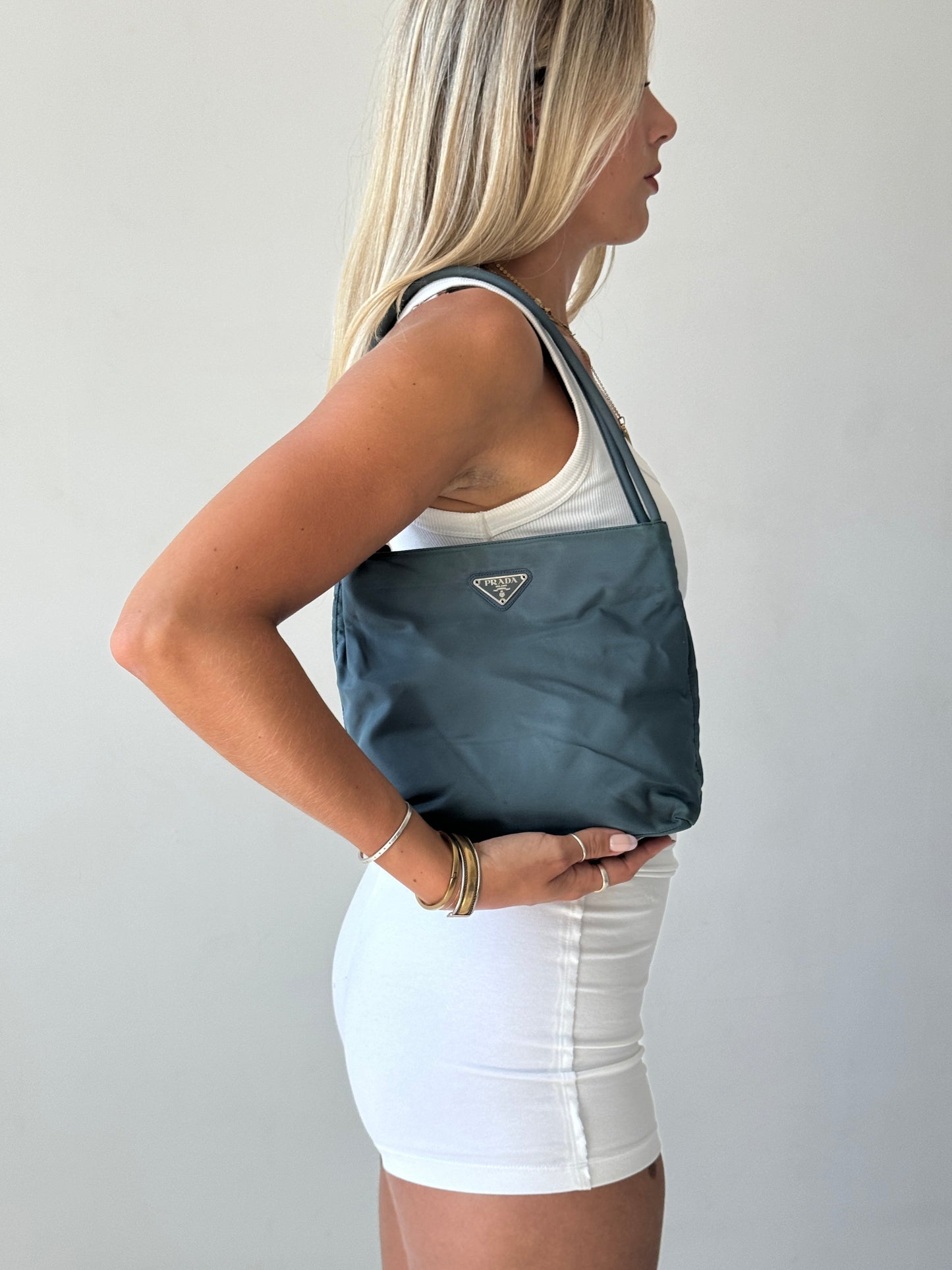 Prada Milano Nylon Tote Bag