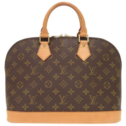 LOUIS VUITTON Handbag M51130 Monogram canvas Brown Monogram Alma Women