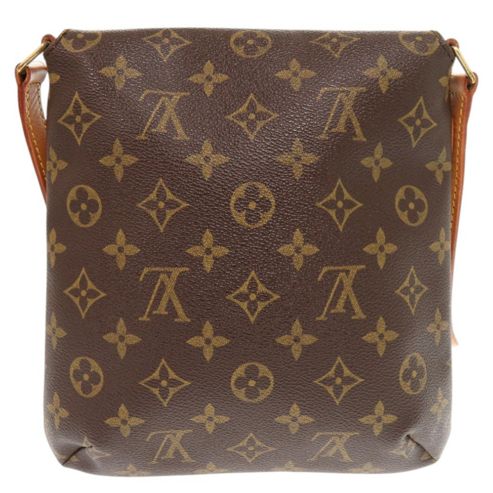 LOUIS VUITTON Shoulder Bag M51387 Monogram canvas Brown Long strap Monogram M tte Salsa Women