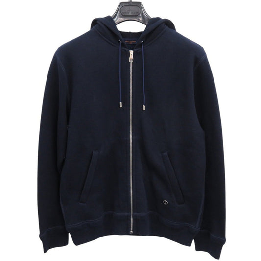 LOUIS VUITTON Other outerwear 1A3LW9 Cotton, Nylon Blue Duru Travel Zip Up Hoodie mens S