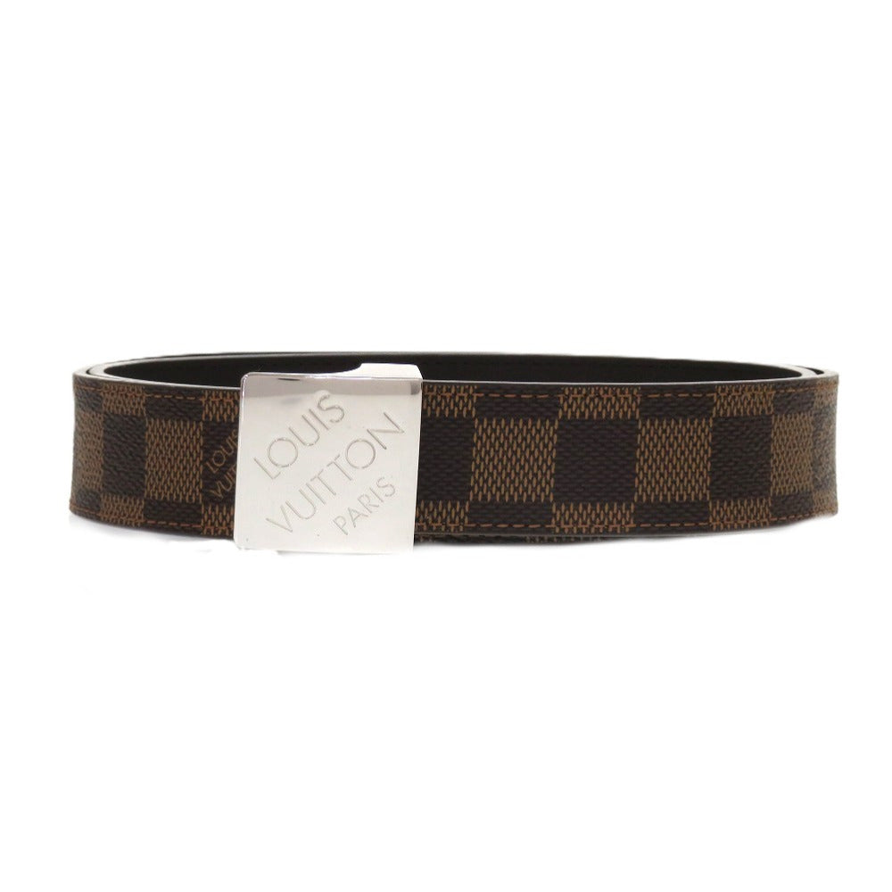 LOUIS VUITTON belt CT0016 Damier canvas Damier Ebene Damier Centure Carré