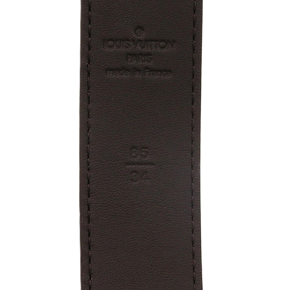 LOUIS VUITTON belt CT0016 Damier canvas Damier Ebene Damier Centure Carré