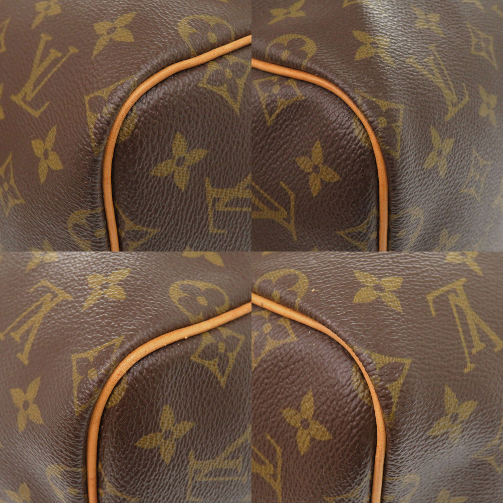 LOUIS VUITTON Boston Duffel bag M41414 Monogram canvas Brown Monogram Keepall bandouliere55