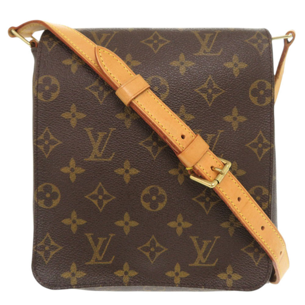 LOUIS VUITTON Shoulder Bag M51258 Monogram canvas Brown Monogram M tte Salsa short strap