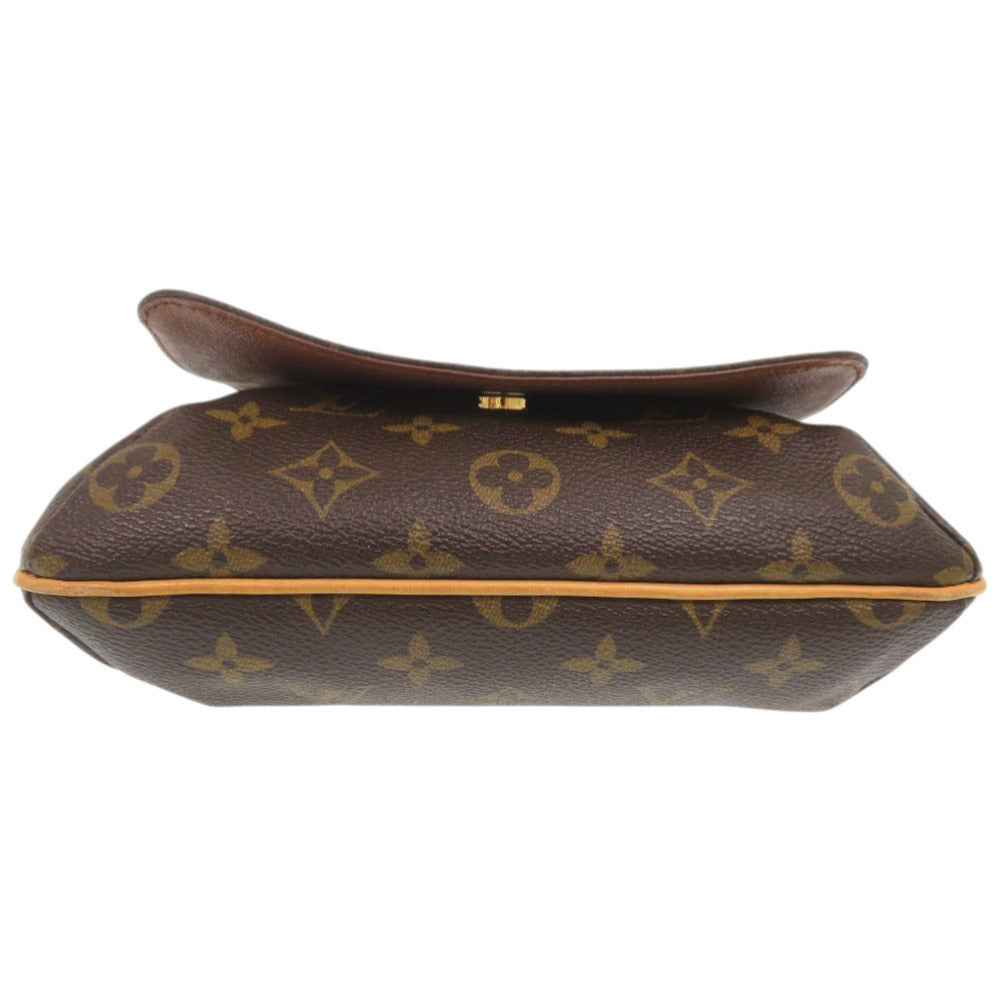 LOUIS VUITTON Shoulder Bag M51258 Monogram canvas Brown Monogram M tte Salsa short strap