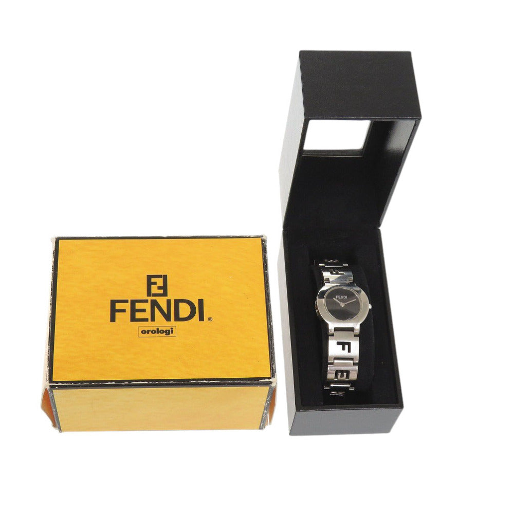 FENDI Watches Quartz 3050L Stainless Steel black black dial