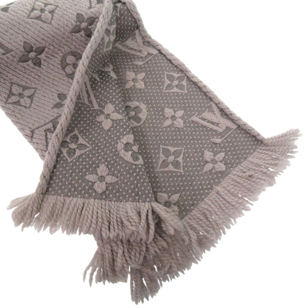 LOUIS VUITTON Scarf M74742 wool Griperles Escalp Logo Mania