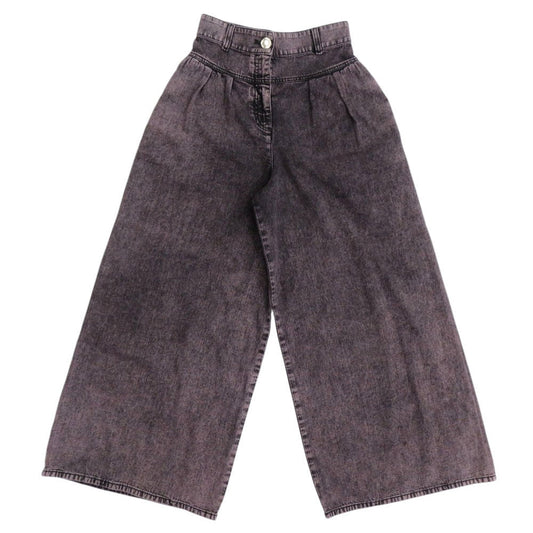 CHANEL Denim pants cotton black 34