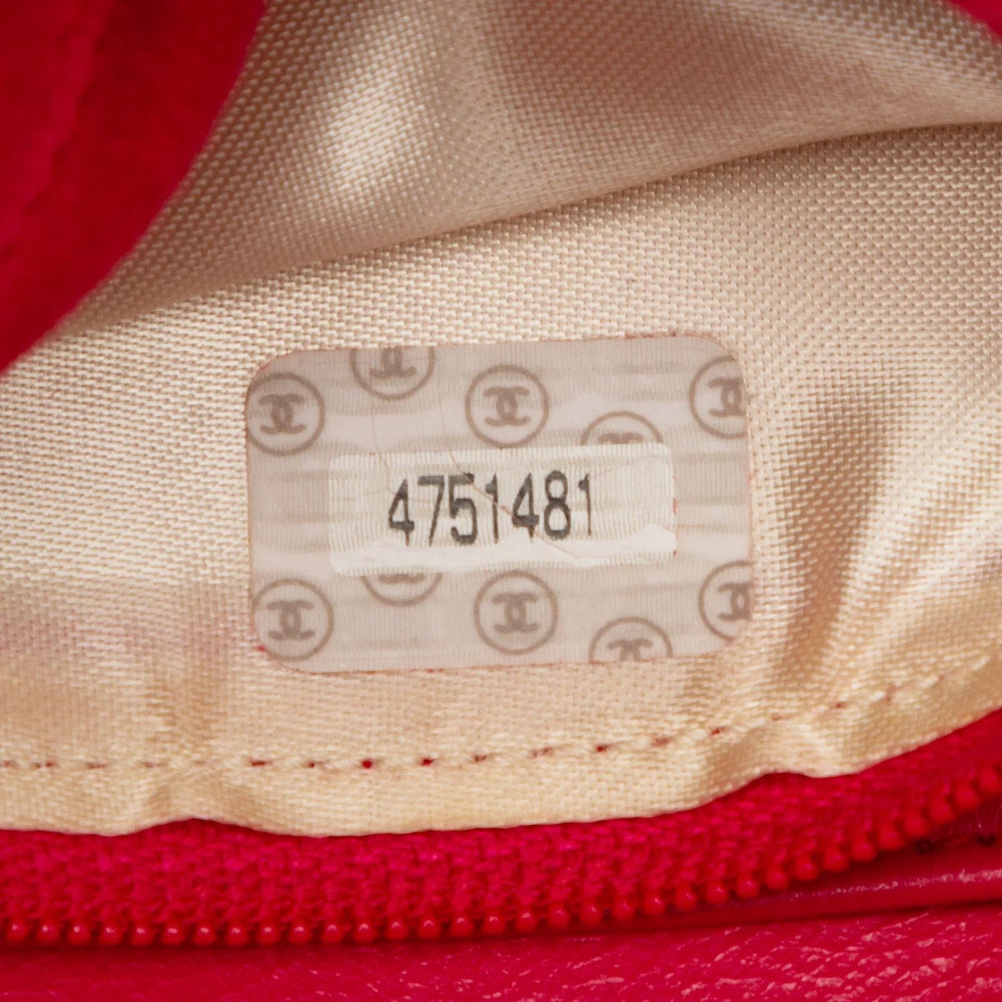 Red Chanel Quilted Suede Camera Bag