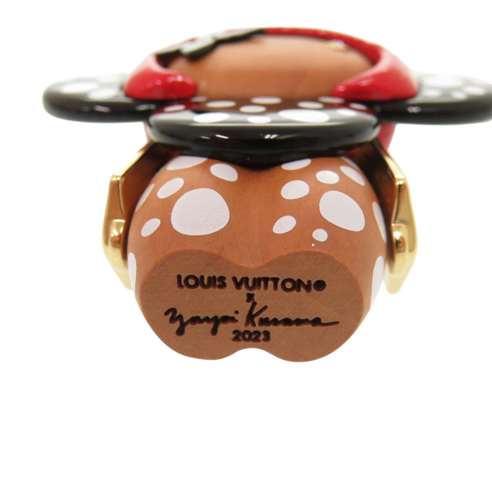 LOUIS VUITTON key ring M01145 metal black Yayoi Kusama LVxYK Porte Cle Vivienne Infinity Dot