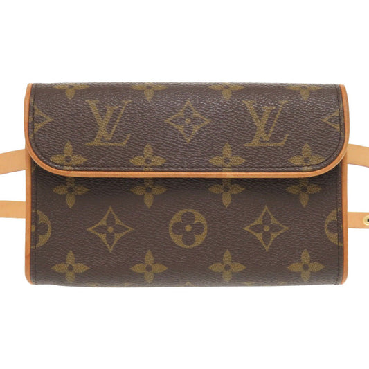 LOUIS VUITTON Waist bag M51855 Monogram canvas Brown Monogram Pochette Florentine Women