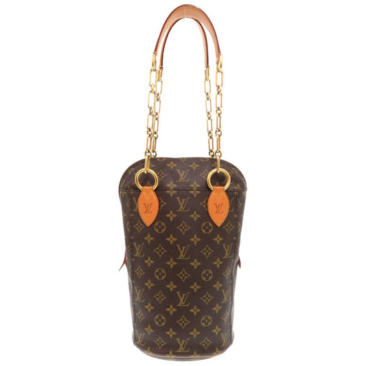 LOUIS VUITTON Shoulder Bag M40230 Monogram canvas Brown Karl Lagerfeld Monogram Punching bag baby Women