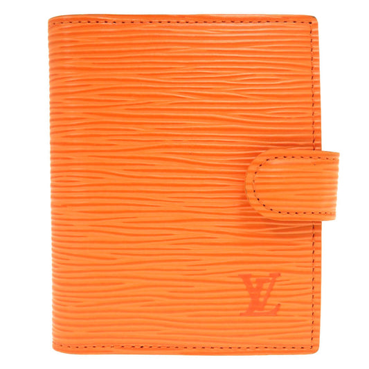LOUIS VUITTON Notebook cover R2007H Epi Leather Mandarin Epi Agenda Mini Women