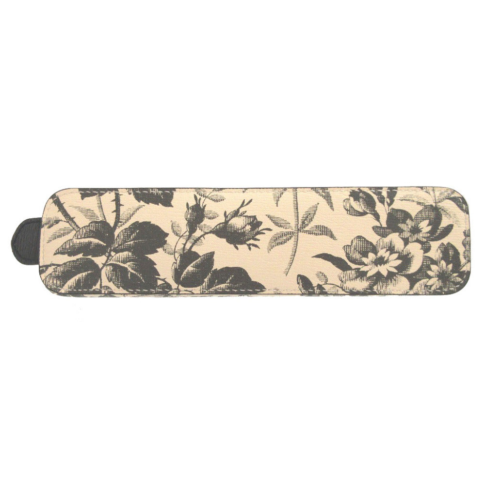 GUCCI pencil case 662130 leather beige Herbarium Women