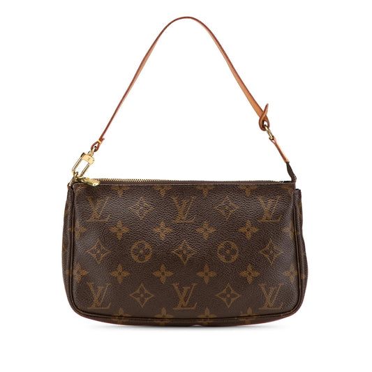 Brown Louis Vuitton Monogram Pochette Accessoires Shoulder Bag