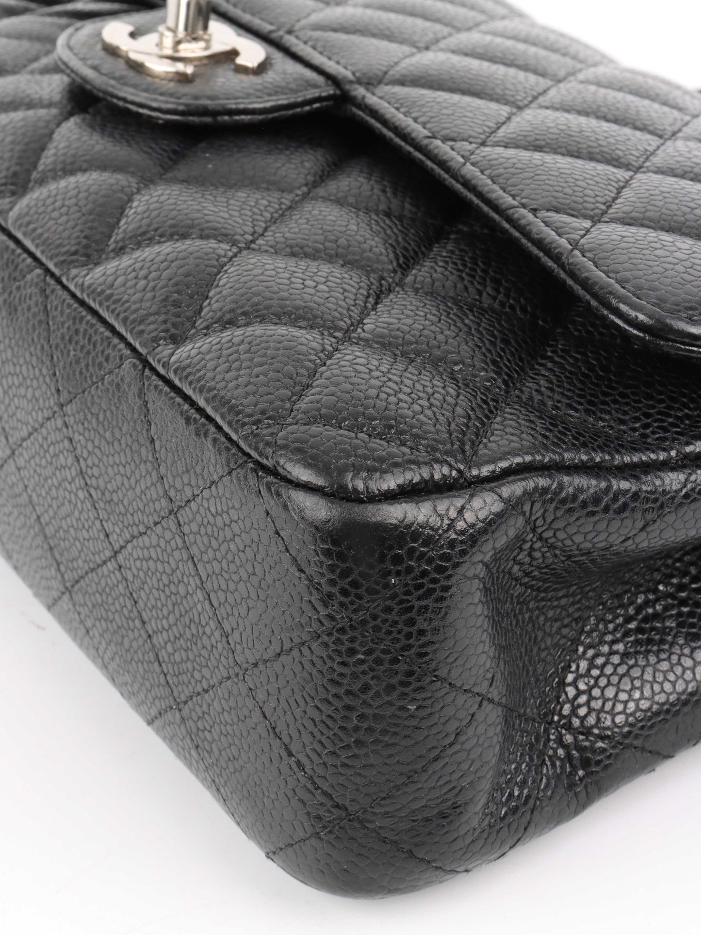 Chanel Medium Black Caviar Classic Flap.