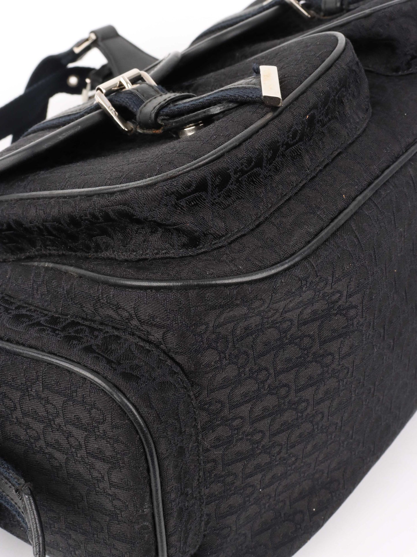 Dior Black   Canvas Pocket Bag.