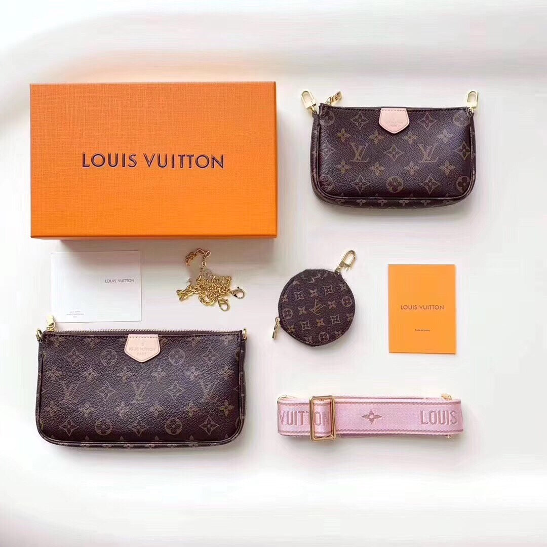 Top Quality Multi Pochette Accessoires Monogram Canvas For Women,  Shoulder And Crossbody Bags 24cm Top Quality M44840