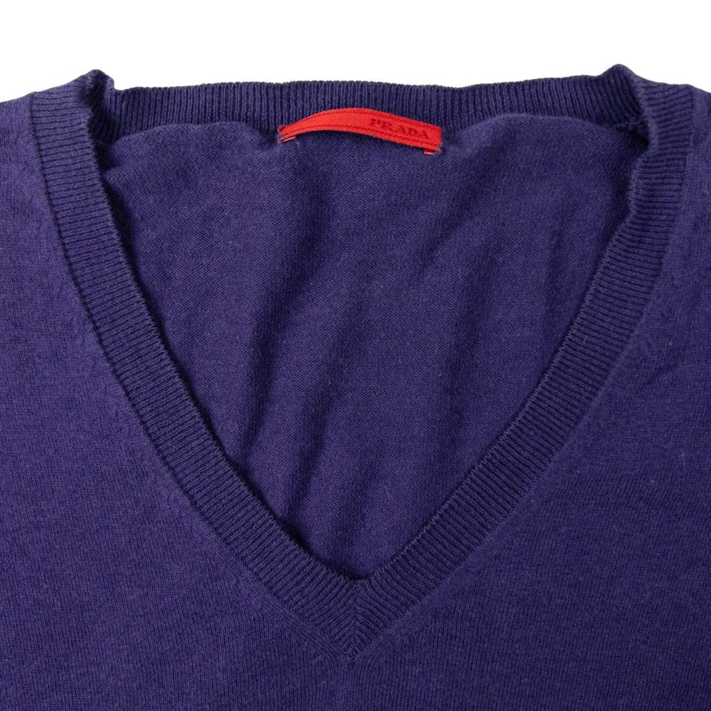 Prada V Neck Jumper Womans Size S