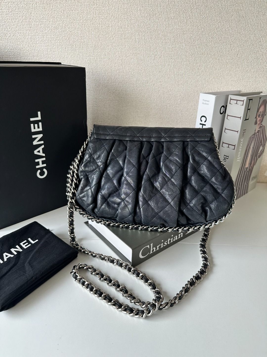 Chanel Medium Chain Around Messenger Bag - Black Crossbody Bags, Handbags MR18082025X957