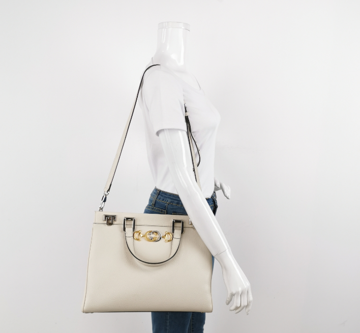 Gucci Zumi White cm Bag