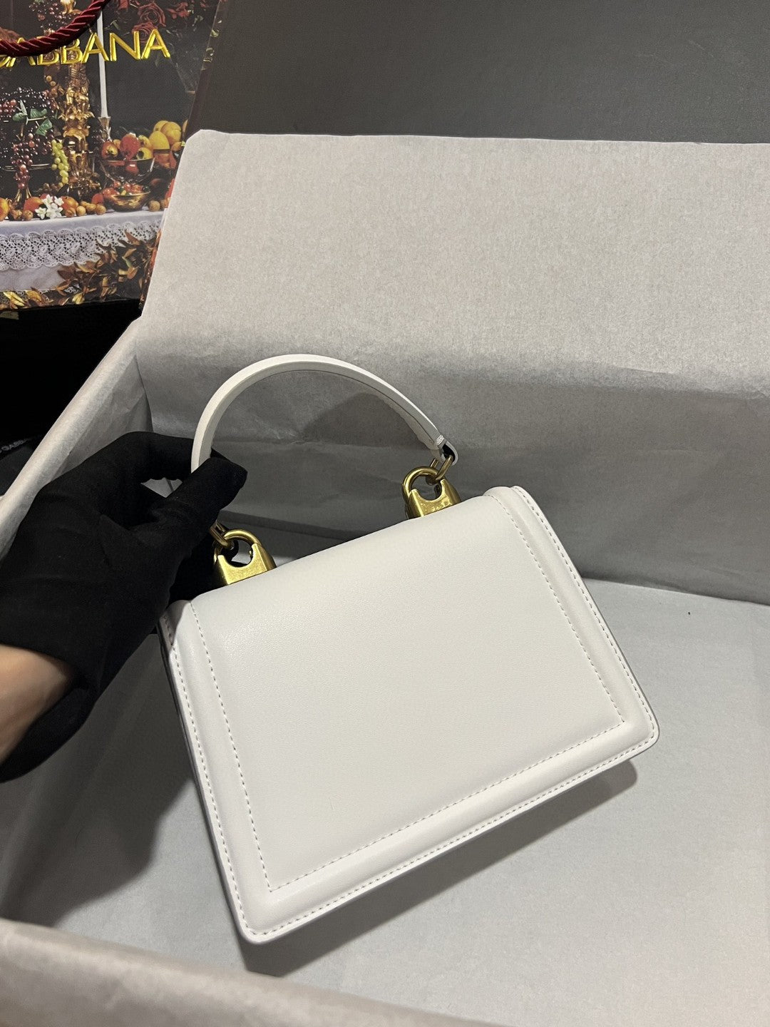 Top Quality Small Devotion Bag In Plain White For Women 7.5in/19cm Top Quality Top Quality6711AV89380002