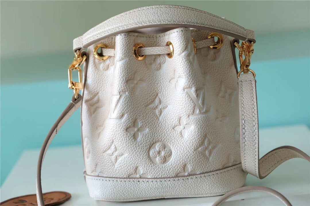 Top Quality Nano Noe Monogram Empreinte Light Beige For Women,  Shoulder And Crossbody Bags 6.3in/16cm Top Quality M81463
