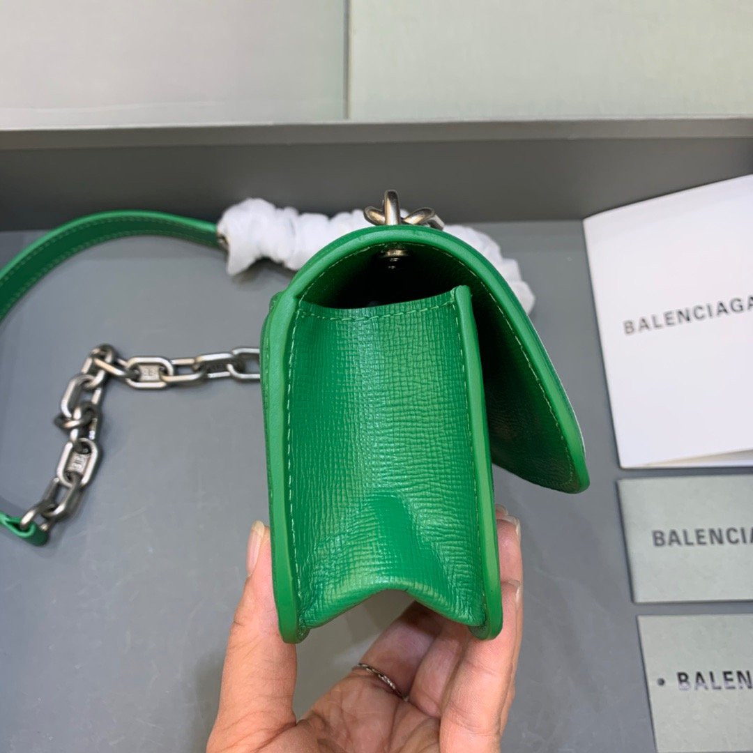 Top Quality Gossip Small On Chain Shoulder Bag Green, For Women,  Bags 7.4in/19cm