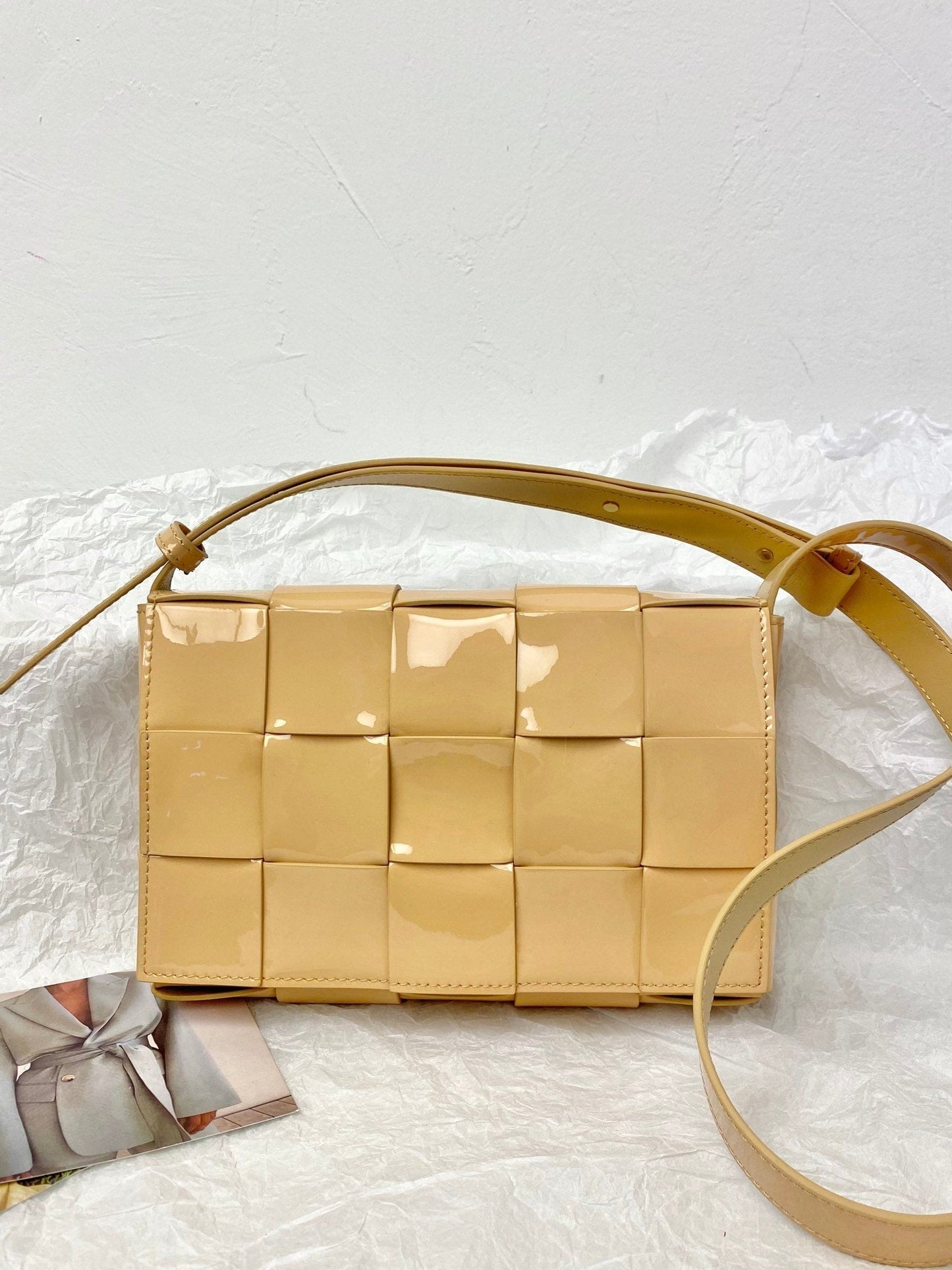 Top Quality Cassette Beige, For Women, Bags 9.1in/23cm 578004V1EP39776