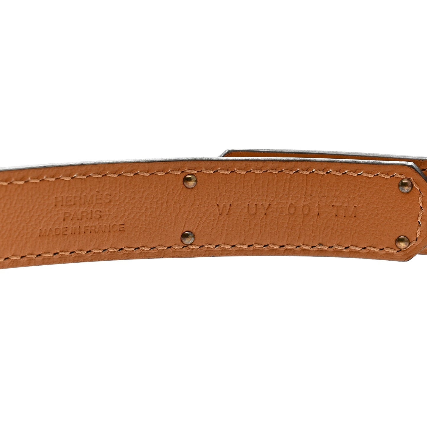 Hermes Epsom Kelly Belt Gold