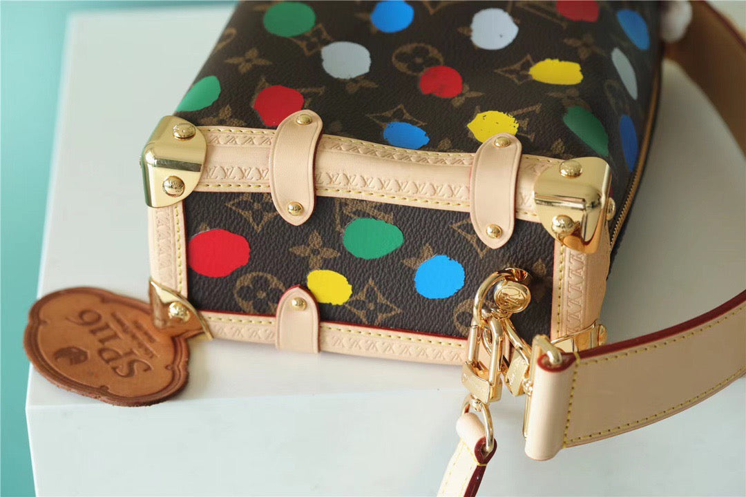 Top Quality Side Trunk PM Monogram Canvas For Women, Womens Bags, Shoulder And Crossbody Bags 8.3in/21cm Top Quality