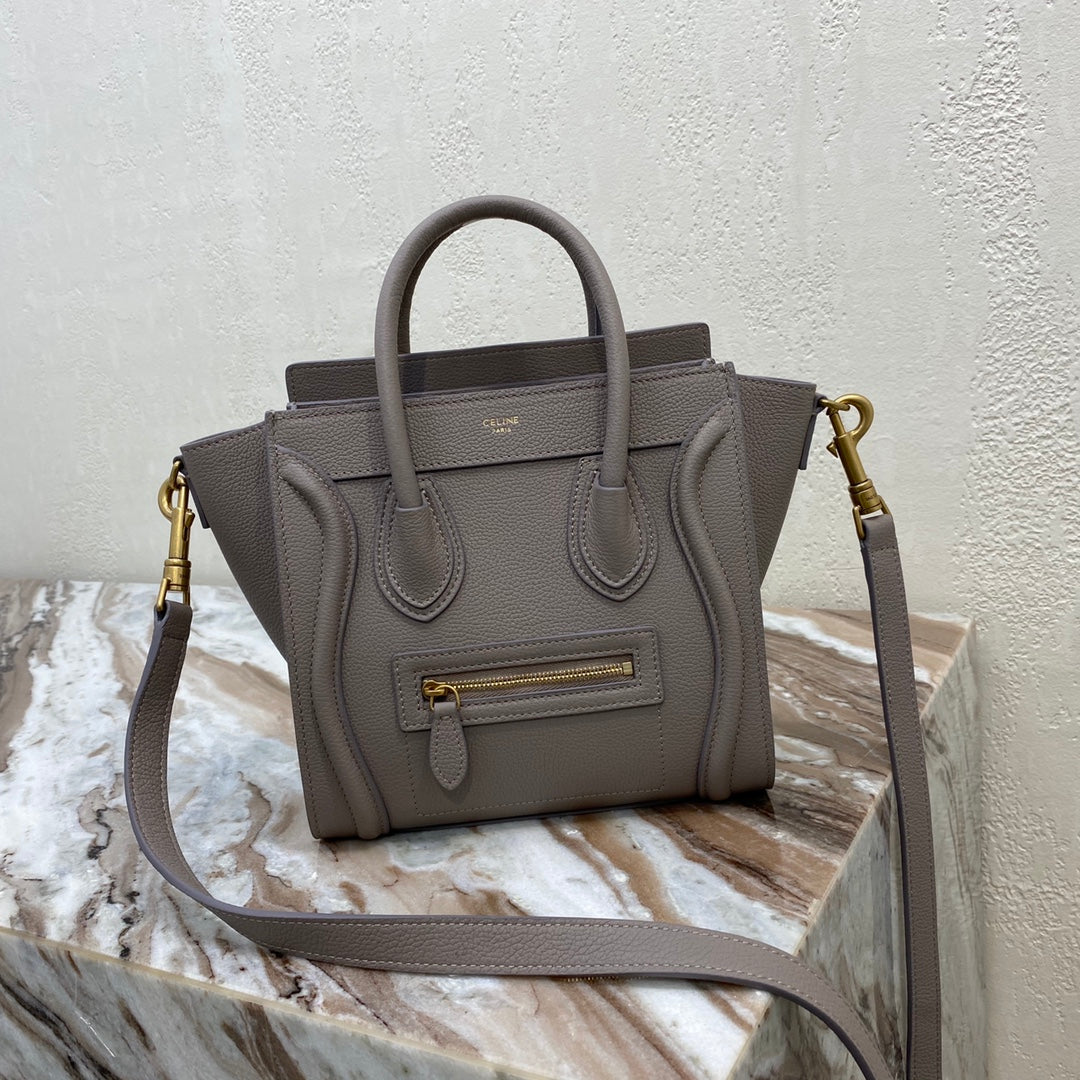 Top Quality Nano LuGucciage Bag In Drummed Light PiNike For Women 8in/20cmÂ 