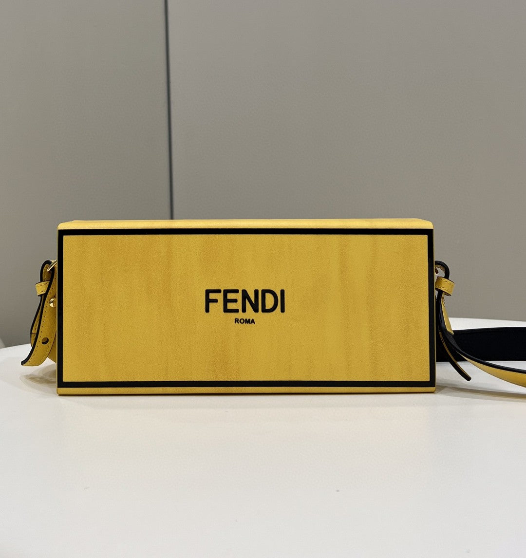 Top QualityTop Quality Horizontal Box Yellow Bag For Woman 10.5cm/4in 7VA520ADP6F1CIA