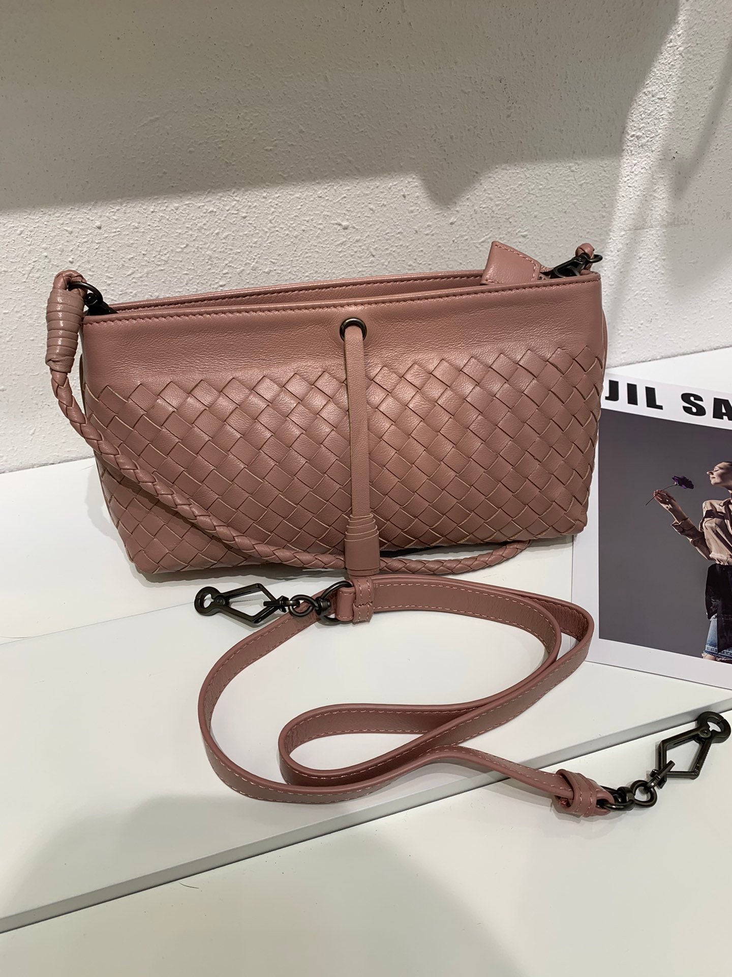 Top Quality Clutch Bag Brown, For Women, Bags 9.8in/25cm