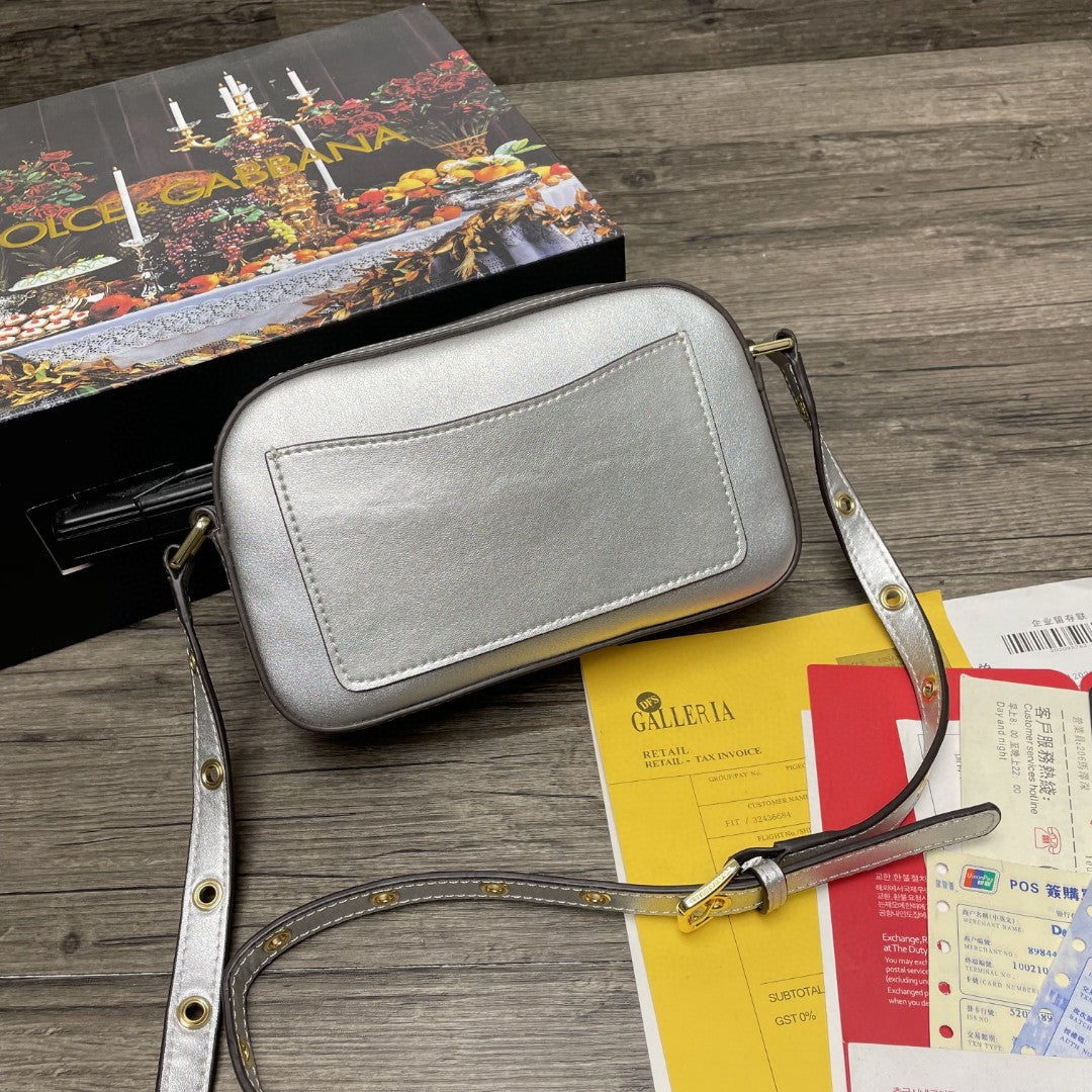 Top Quality Crossbody 3.5 Bag Silver For Women 7.5in/19cm Top Quality