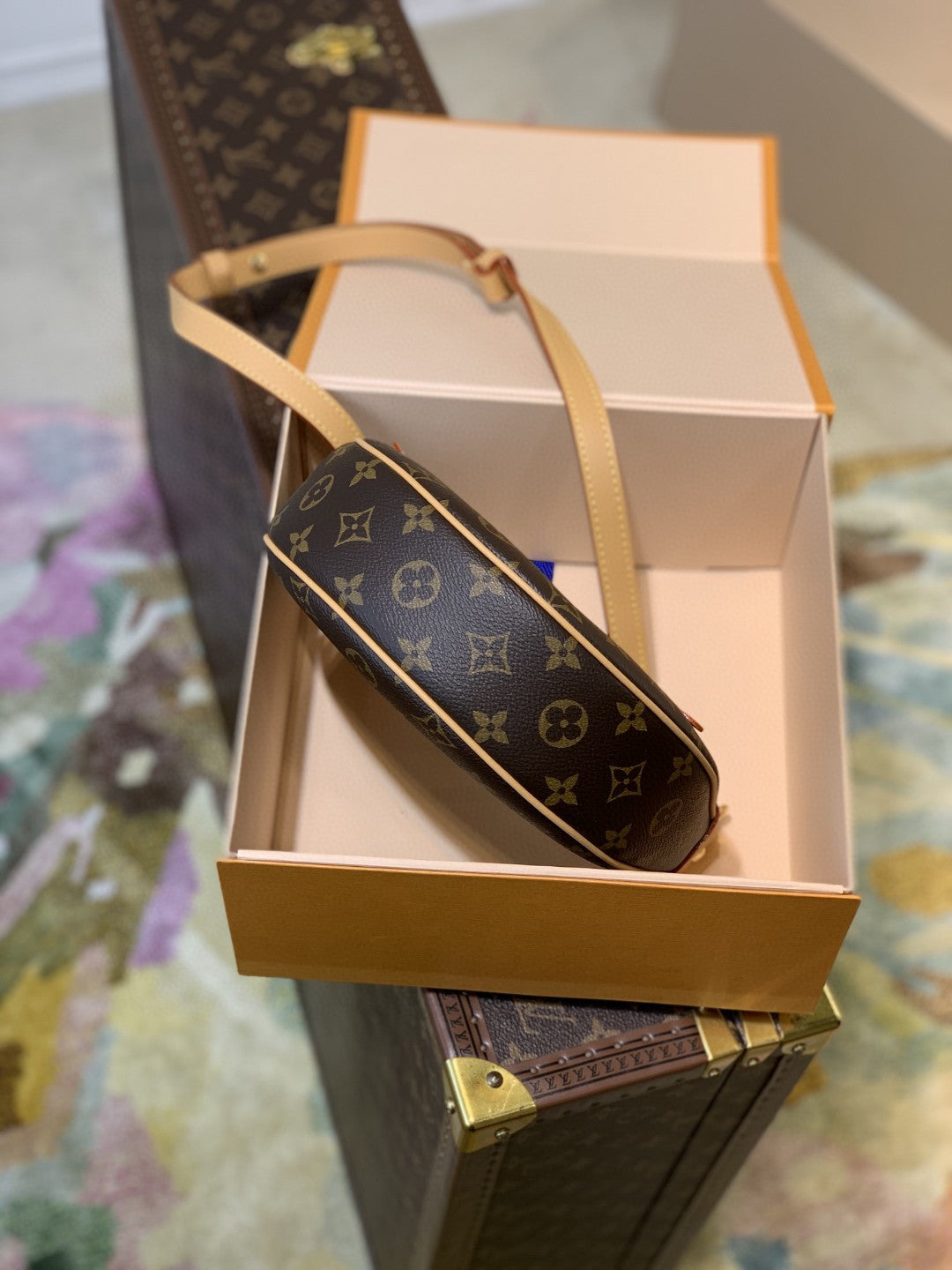 Top Quality Loop Monogram Canvas By Nicolas Ghesquiere For The Cruise Collection,  Shoulder And Crossbody Bags 9.1in/23cm Top Quality M81098