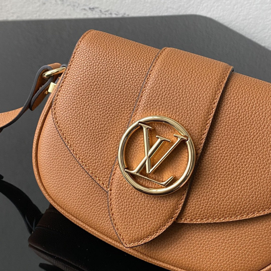 Top Quality Point 9 Create By Nicolas Ghesquie?re With Monogram Flower 9.1in/22cm Brown For Women Top Quality M55946