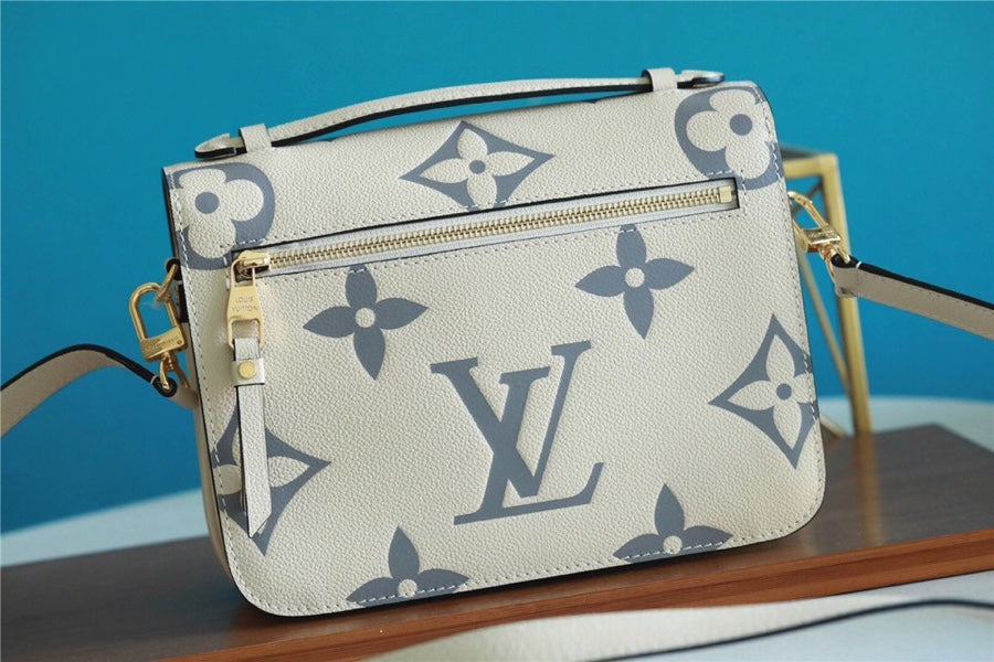 Top Quality Pochette Metis Monogram Empreinte White For Women, Womens Handbags, Shoulder Bags And Crossbody Bags 9.8in/25cm Top Quality 