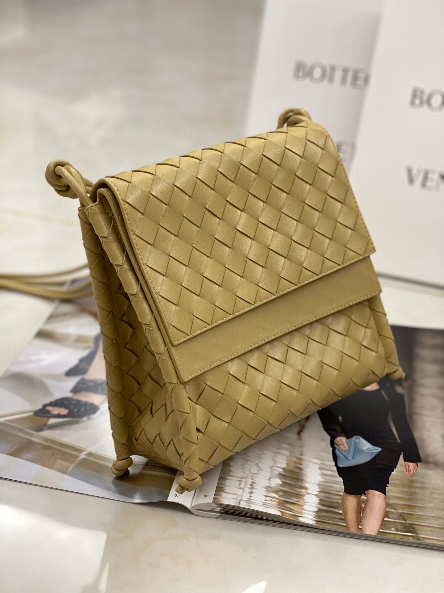 Top Quality Backpack Beige, For Women, Bags 8.9in/22.5cm