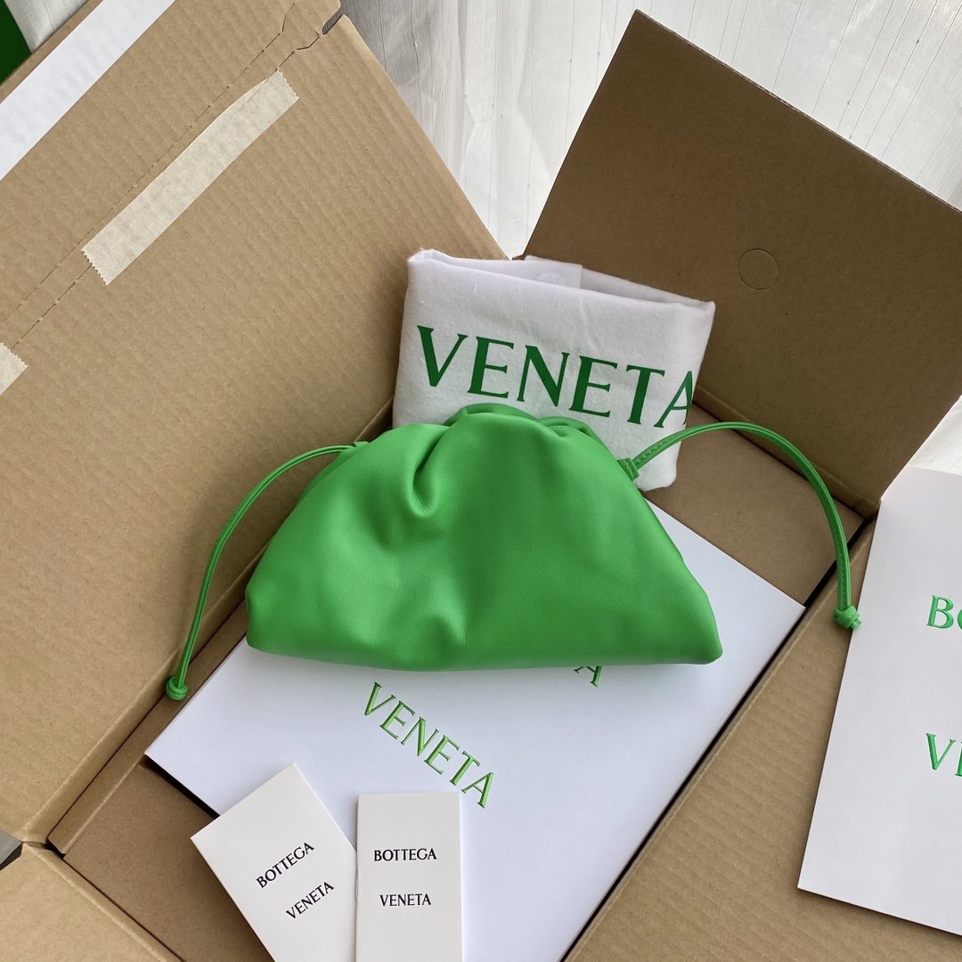 Top Quality Mini Pouch Green, For Women, Bags 8.7in/22cm 585852V1BW03724